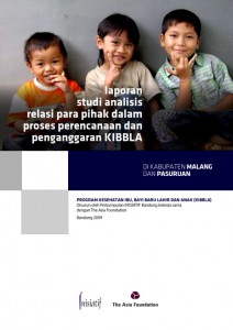 Laporan Studi Analisis Relasi Para Pihak dalam Proses Perencanaan dan Penganggaran KIBBLA di Kab.Malang dan Kab.Pasuruan
